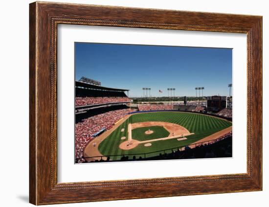 Milwaukee County Stadium-Ira Rosen-Framed Art Print