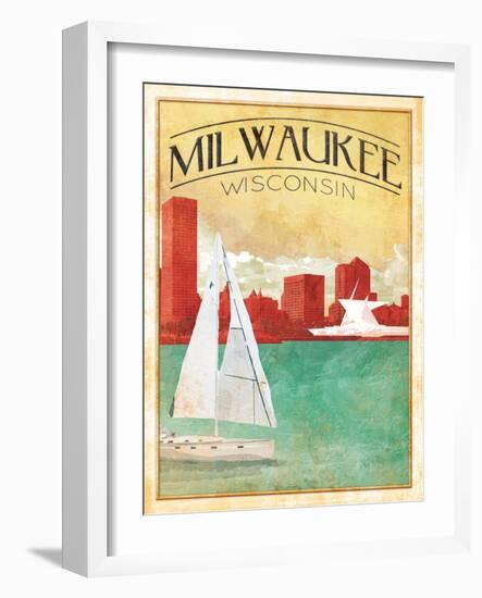 Milwaukee cover-Jace Grey-Framed Art Print