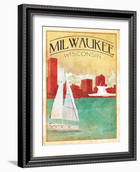 Milwaukee cover-Jace Grey-Framed Art Print