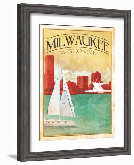 Milwaukee cover-Jace Grey-Framed Art Print