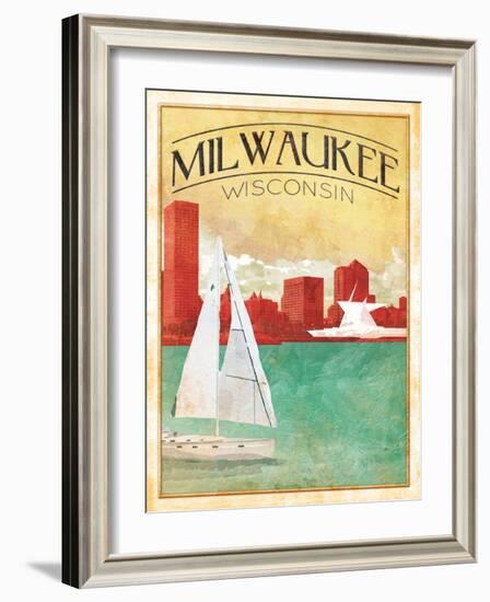 Milwaukee cover-Jace Grey-Framed Art Print