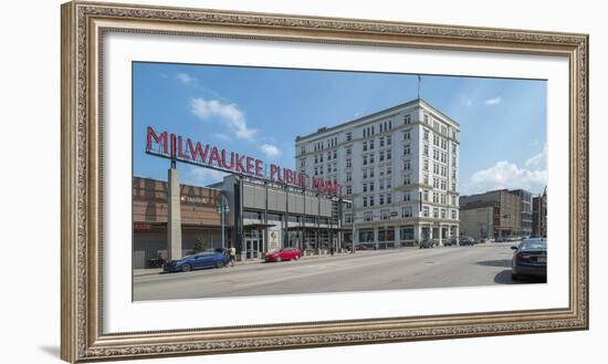 Milwaukee Public Market in Milwaukee, Wisconsin, USA-Panoramic Images-Framed Photographic Print