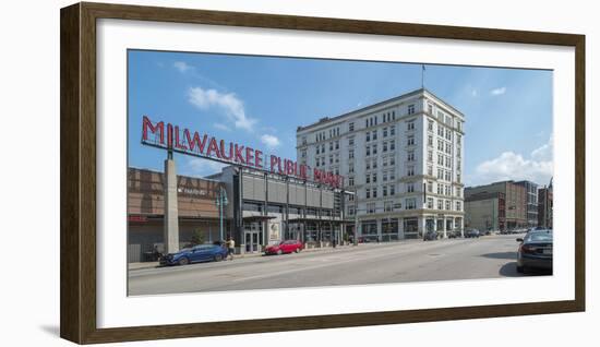 Milwaukee Public Market in Milwaukee, Wisconsin, USA-Panoramic Images-Framed Photographic Print