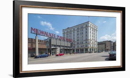 Milwaukee Public Market in Milwaukee, Wisconsin, USA-Panoramic Images-Framed Photographic Print