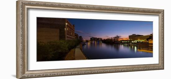 Milwaukee Riverwalk-Steve Gadomski-Framed Photographic Print