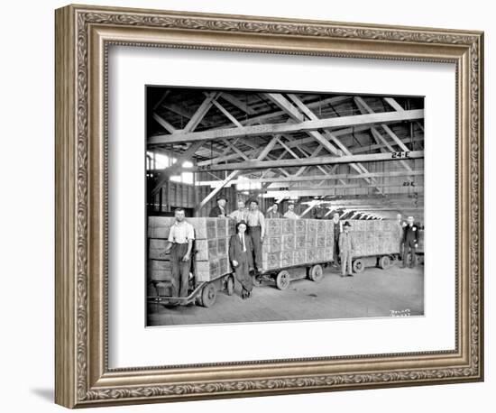 Milwaukee Road - Tea Shipment, 1921-Marvin Boland-Framed Giclee Print