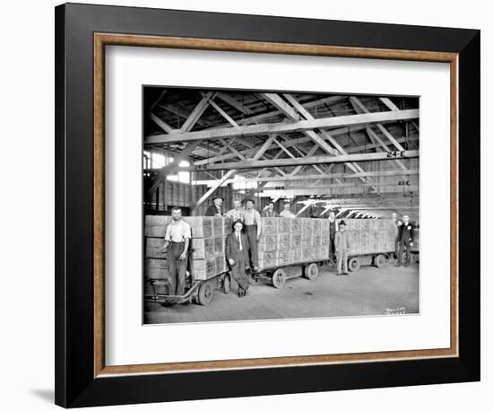 Milwaukee Road - Tea Shipment, 1921-Marvin Boland-Framed Giclee Print