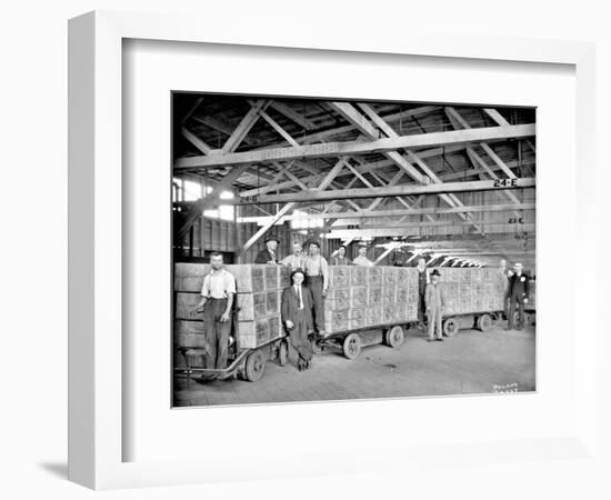 Milwaukee Road - Tea Shipment, 1921-Marvin Boland-Framed Giclee Print