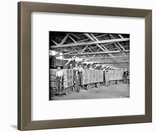 Milwaukee Road - Tea Shipment, 1921-Marvin Boland-Framed Premium Giclee Print