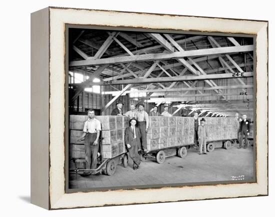 Milwaukee Road - Tea Shipment, 1921-Marvin Boland-Framed Premier Image Canvas