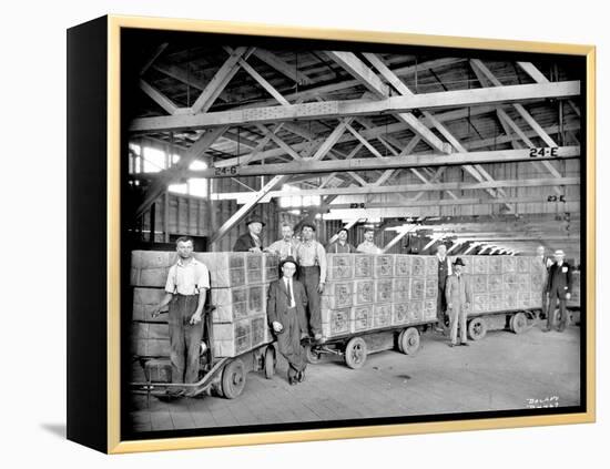 Milwaukee Road - Tea Shipment, 1921-Marvin Boland-Framed Premier Image Canvas