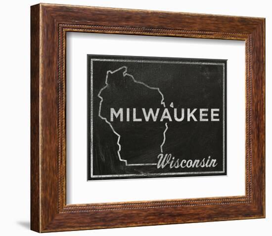 Milwaukee, Wisconsin-John Golden-Framed Art Print