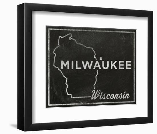 Milwaukee, Wisconsin-John Golden-Framed Art Print