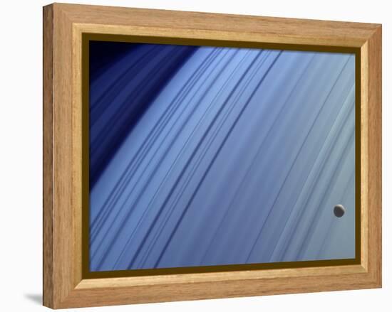 Mimas-Michael Benson-Framed Premier Image Canvas