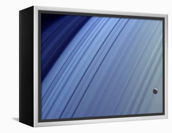 Mimas-Michael Benson-Framed Premier Image Canvas