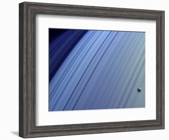 Mimas-Michael Benson-Framed Photographic Print