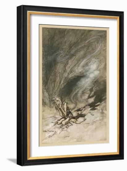 Mime Punished-Arthur Rackham-Framed Art Print