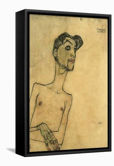 Mime Van Osen, 1910-Egon Schiele-Framed Premier Image Canvas