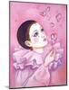 Mime with Heart Bubbles-Judy Mastrangelo-Mounted Giclee Print