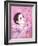 Mime with Heart Bubbles-Judy Mastrangelo-Framed Giclee Print