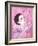 Mime with Heart Bubbles-Judy Mastrangelo-Framed Giclee Print