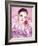 Mime with Rose-Judy Mastrangelo-Framed Giclee Print