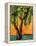 Mimosa Sky Palm Tree-Blenda Tyvoll-Framed Stretched Canvas