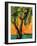 Mimosa Sky Palm Tree-Blenda Tyvoll-Framed Art Print