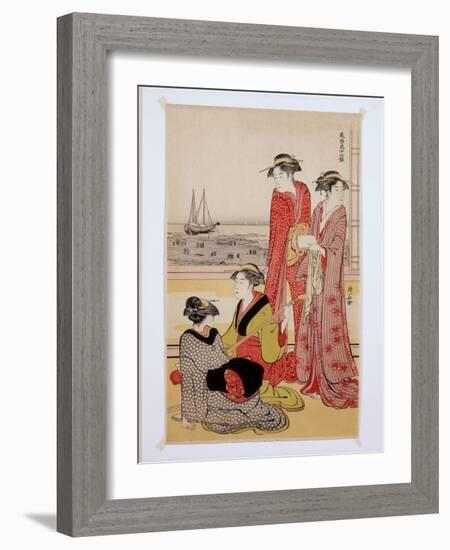 Minami Juuni-Kou-Torii Kiyonaga-Framed Giclee Print