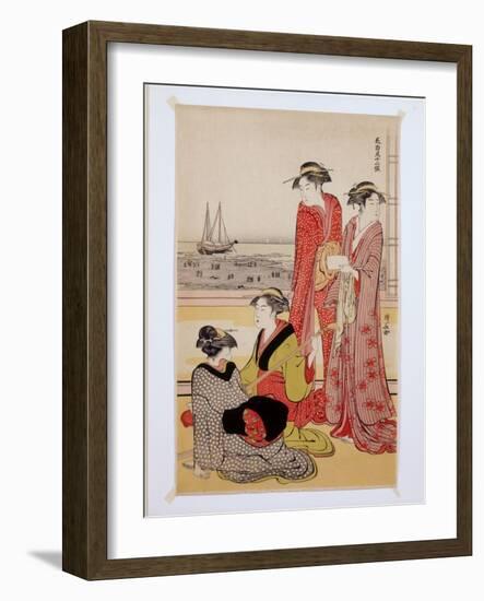 Minami Juuni-Kou-Torii Kiyonaga-Framed Giclee Print