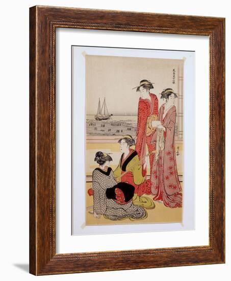 Minami Juuni-Kou-Torii Kiyonaga-Framed Giclee Print