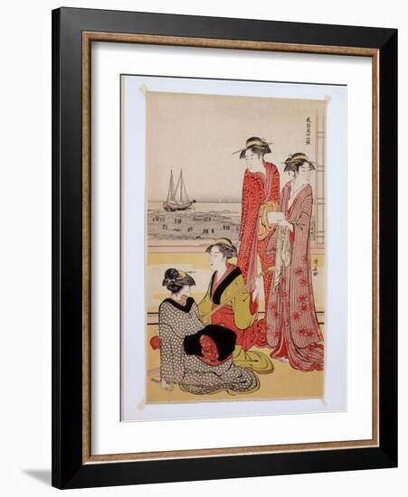 Minami Juuni-Kou-Torii Kiyonaga-Framed Giclee Print