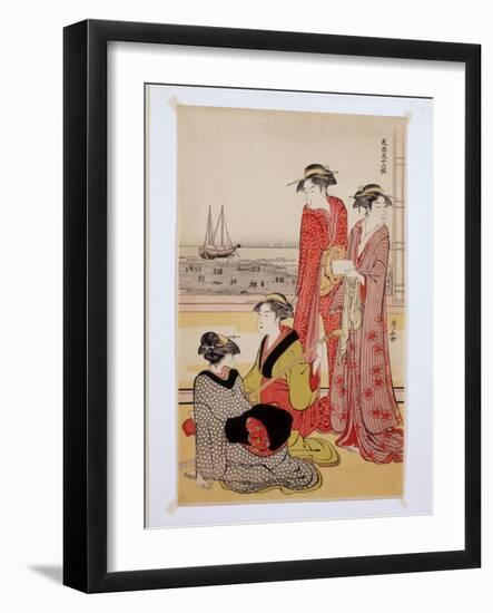 Minami Juuni-Kou-Torii Kiyonaga-Framed Giclee Print