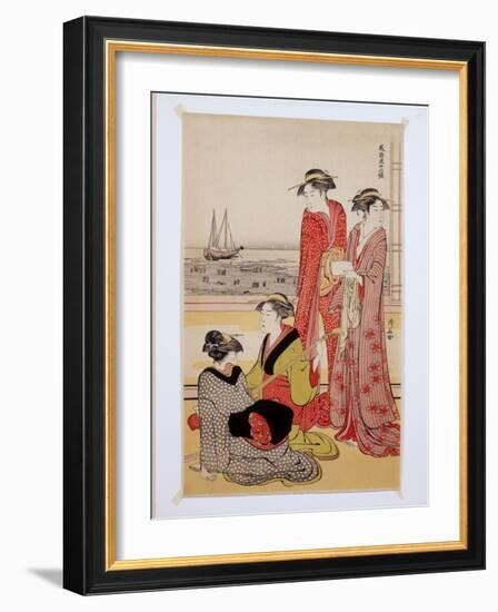 Minami Juuni-Kou-Torii Kiyonaga-Framed Giclee Print