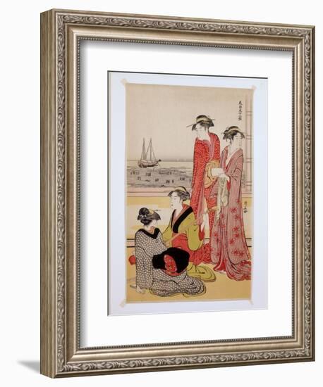 Minami Juuni-Kou-Torii Kiyonaga-Framed Giclee Print