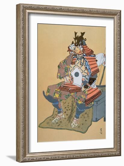 Minamoto Yoshiiye-null-Framed Premium Giclee Print