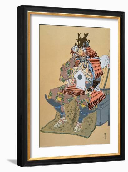 Minamoto Yoshiiye-null-Framed Premium Giclee Print