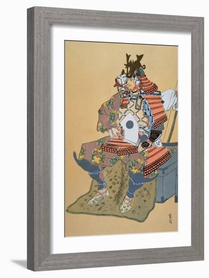 Minamoto Yoshiiye-null-Framed Giclee Print