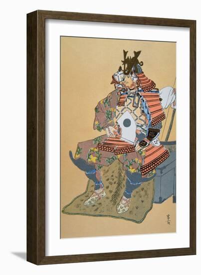 Minamoto Yoshiiye-null-Framed Giclee Print