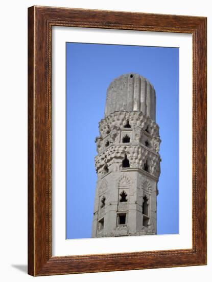 Minaret, Al Hakim Mosque, Cairo, Egypt, 1992-Vivienne Sharp-Framed Photographic Print