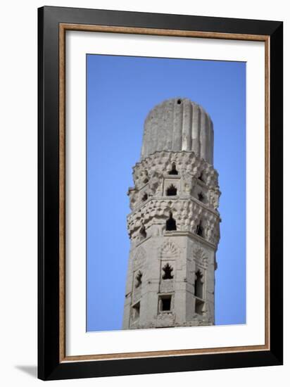 Minaret, Al Hakim Mosque, Cairo, Egypt, 1992-Vivienne Sharp-Framed Photographic Print