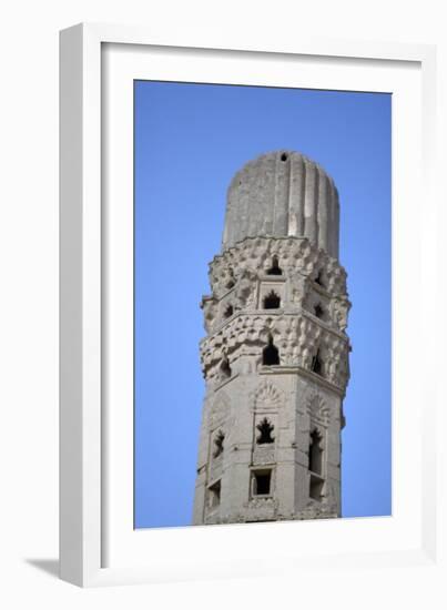 Minaret, Al Hakim Mosque, Cairo, Egypt, 1992-Vivienne Sharp-Framed Photographic Print