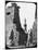 Minaret and Ruins of Luxor Temple, Luxor, Egypt, C1890. Lantern Slide-Newton & Co-Mounted Photographic Print