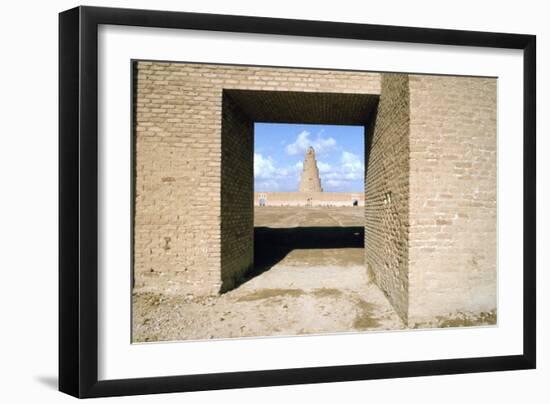 Minaret from Within the Friday Mosque, Samarra, Iraq, 1977-Vivienne Sharp-Framed Photographic Print