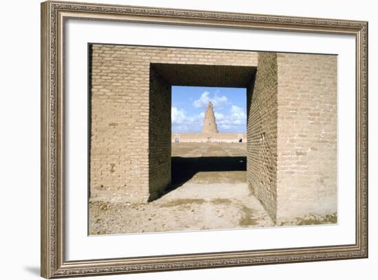 Minaret from Within the Friday Mosque, Samarra, Iraq, 1977-Vivienne Sharp-Framed Photographic Print