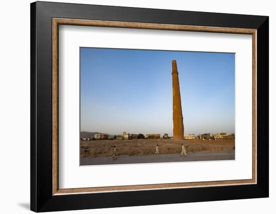 Minaret in Herat, Afghanistan, Asia-Alex Treadway-Framed Photographic Print