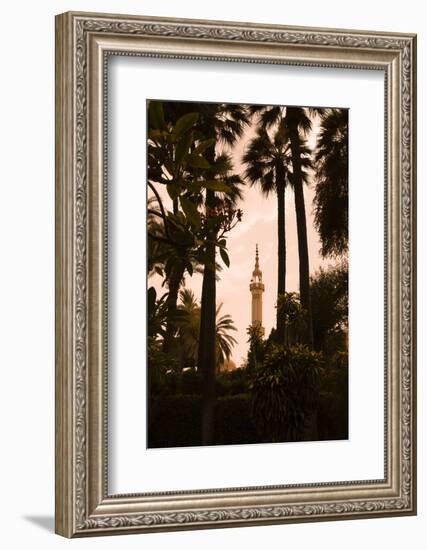 Minaret. Luxor, Egypt.-Julien McRoberts-Framed Photographic Print