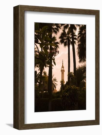 Minaret. Luxor, Egypt.-Julien McRoberts-Framed Photographic Print