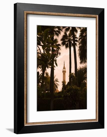 Minaret. Luxor, Egypt.-Julien McRoberts-Framed Photographic Print
