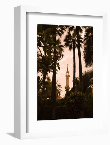 Minaret. Luxor, Egypt.-Julien McRoberts-Framed Photographic Print